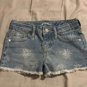 Blue Denim Girl Shorts